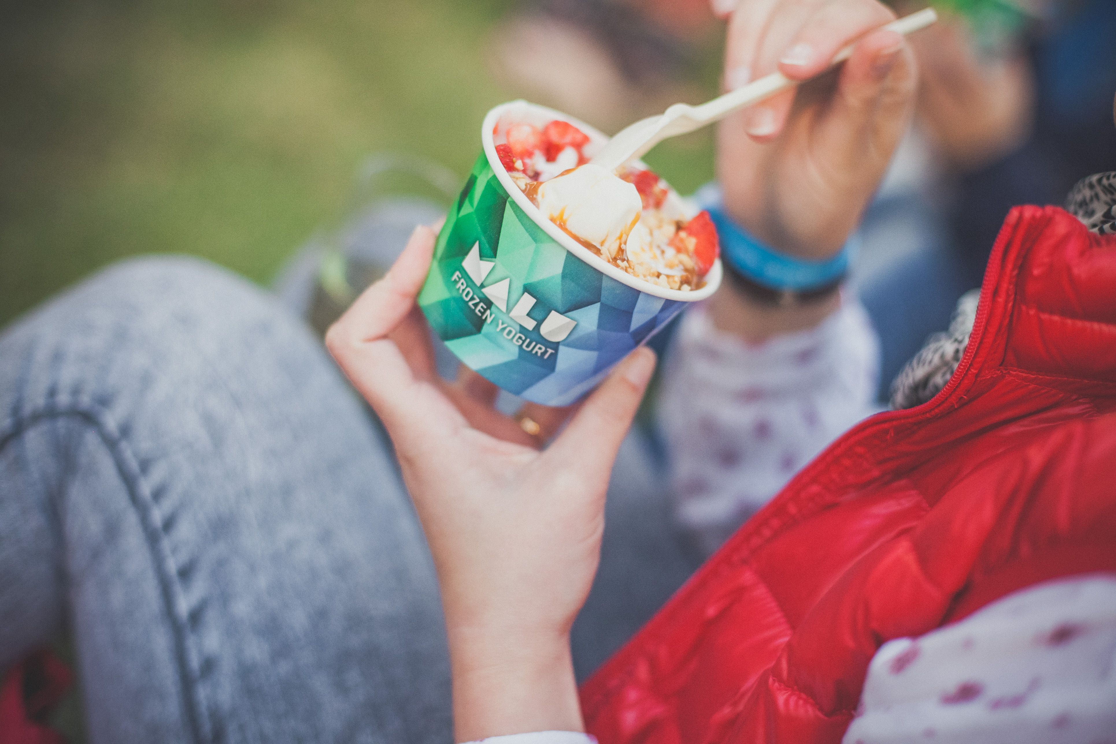 Eis oder Yogurt - das ist die Frage bei Malu